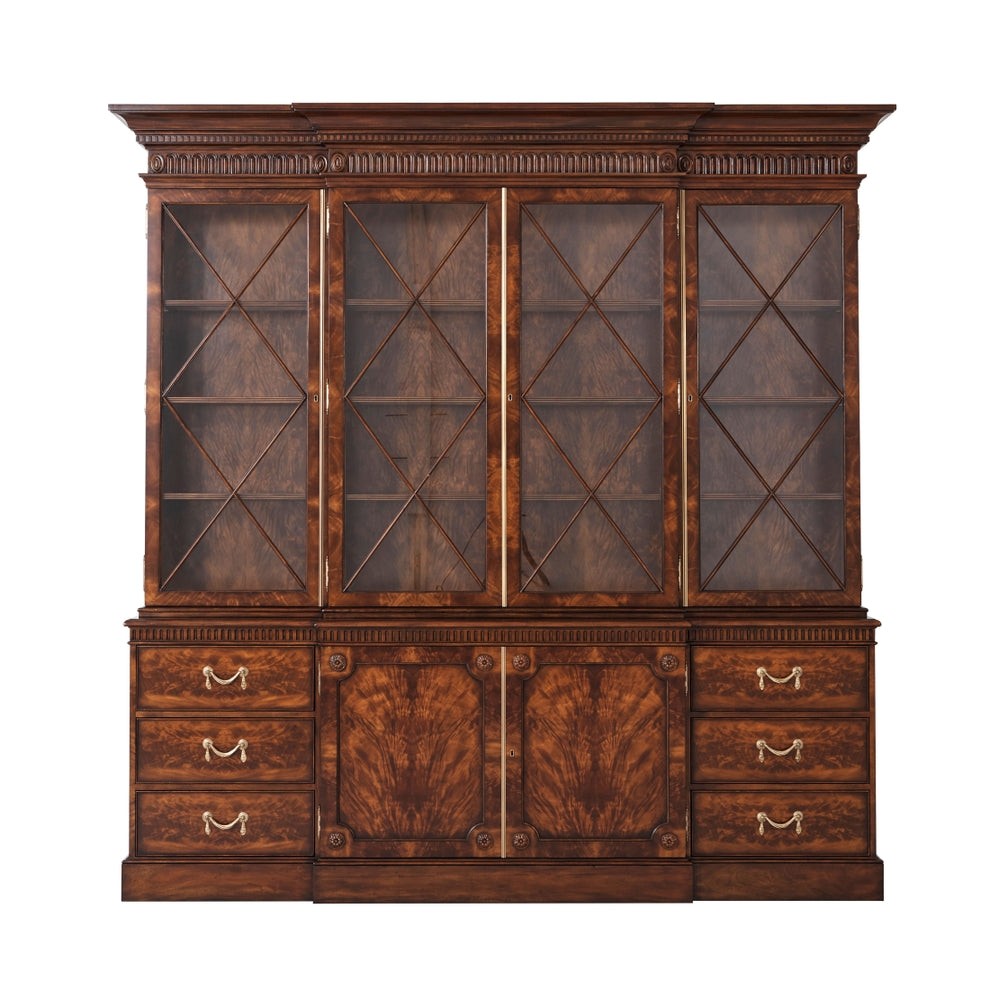 The Sunderland Room Bookcase-Theodore Alexander-THEO-AL63004-Bookcases & Cabinets-3-France and Son