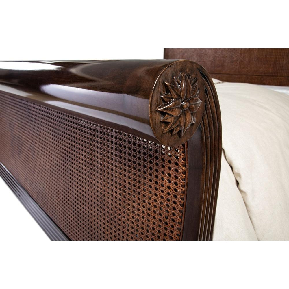 Denison Sleigh US King Bed-Theodore Alexander-THEO-AXH83001.C105-Beds-3-France and Son