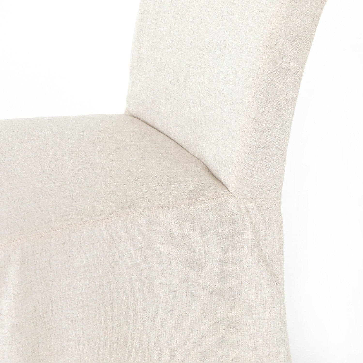 Vista Slipcovered Dining Chair - Savile Flax