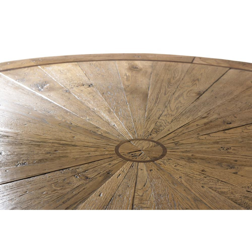 Lagan Dining Table-Theodore Alexander-THEO-CB54031.C062-Dining TablesEcho Oak-5-France and Son