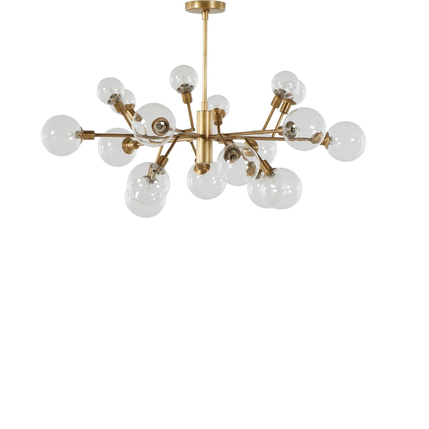 Pellman Chandelier - Matte Brass