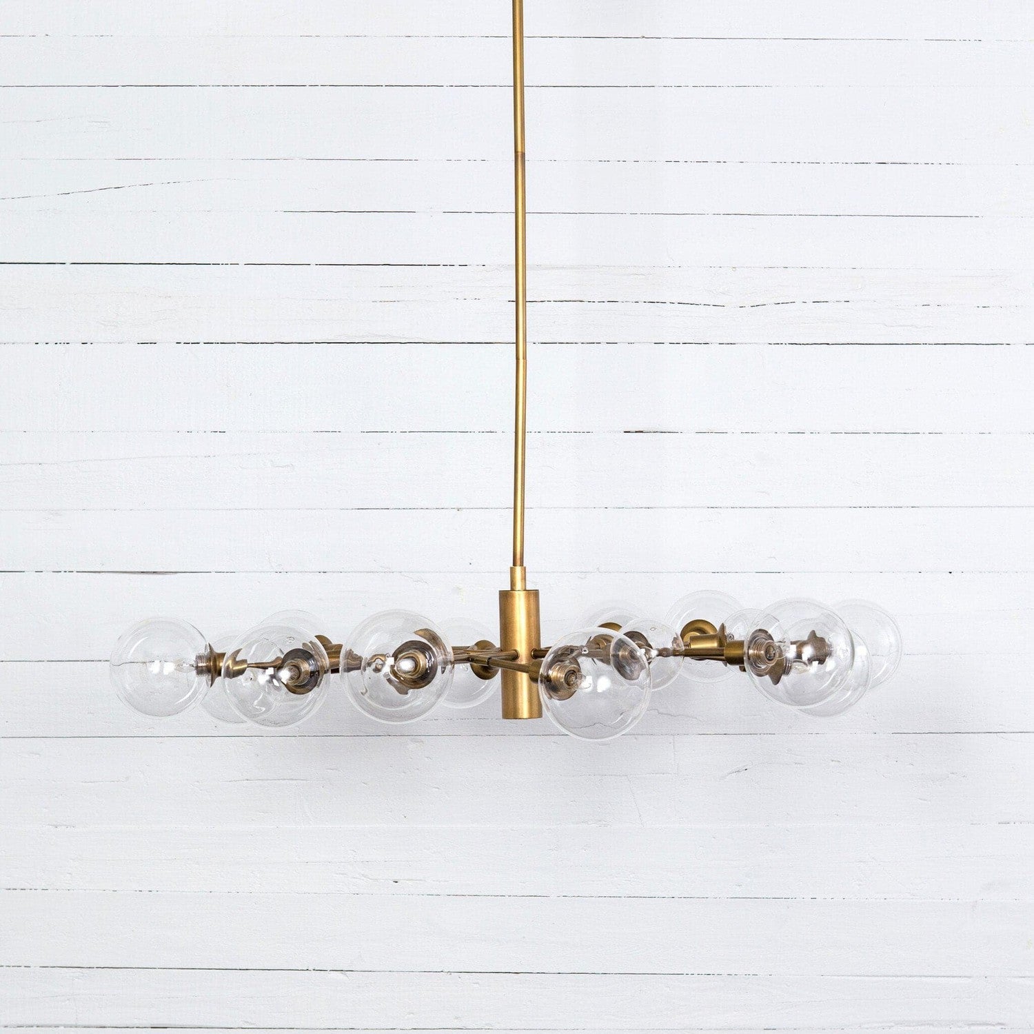 Pellman Chandelier - Matte Brass