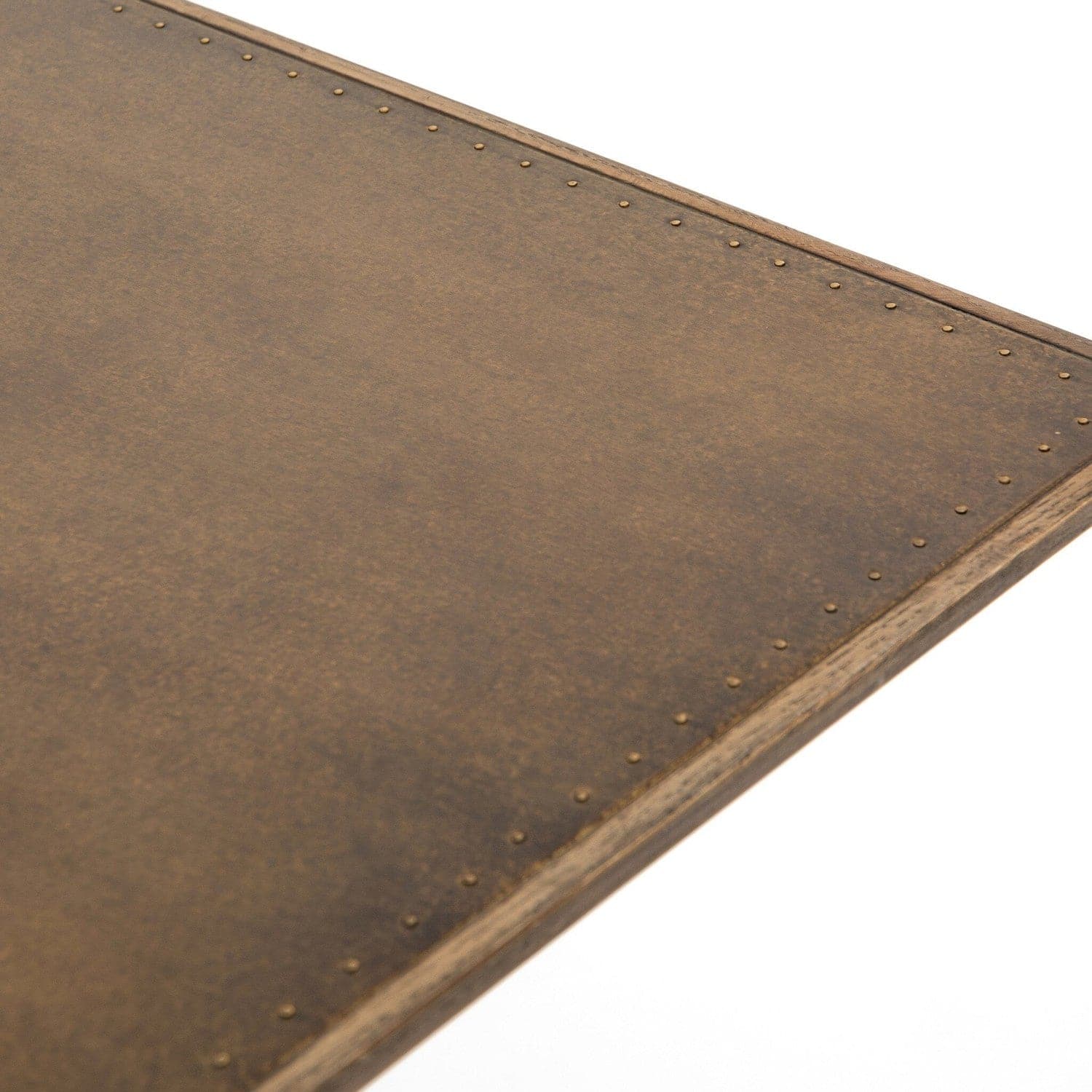 Spider Dining Table - Bright Brass Clad