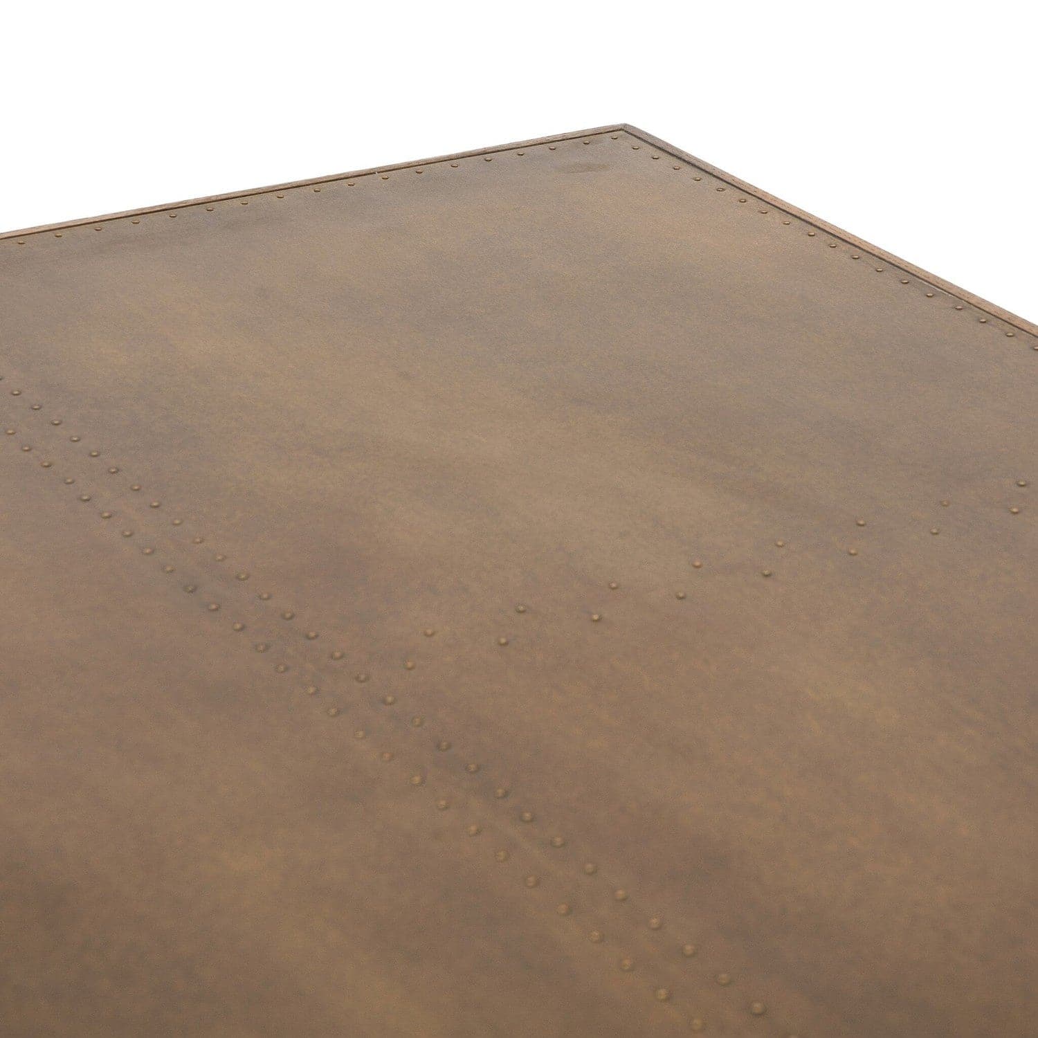 Spider Dining Table - Bright Brass Clad