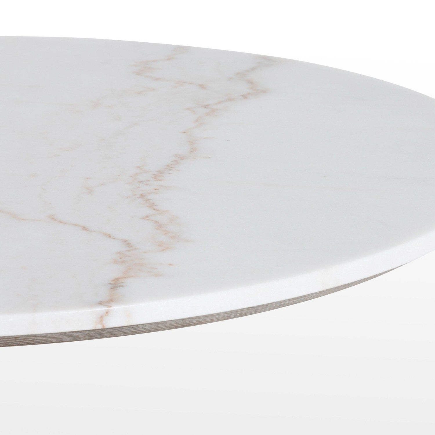 Powell Dining Table - White Marble