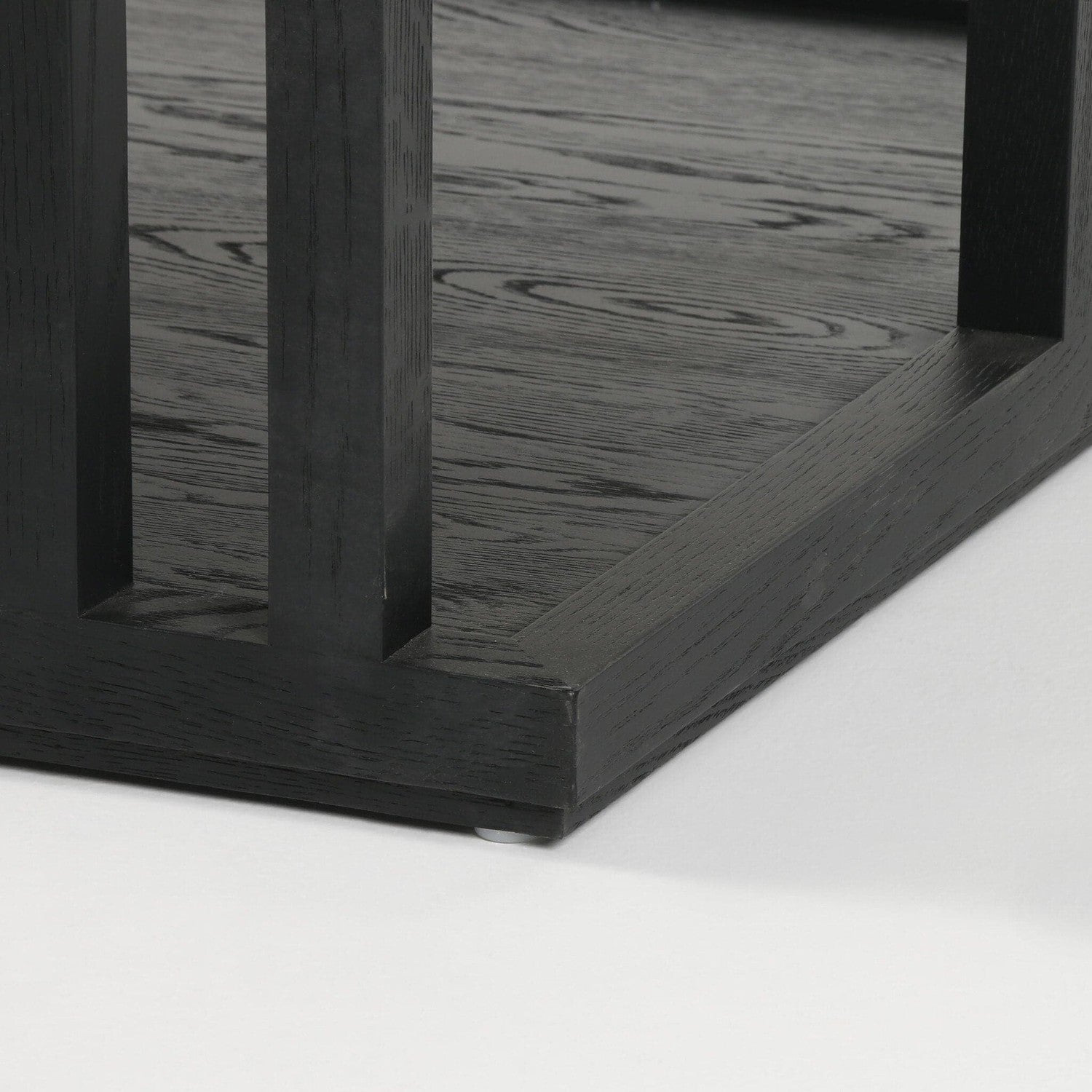 Charley Coffee Table - Drifted Matte Black Veneer