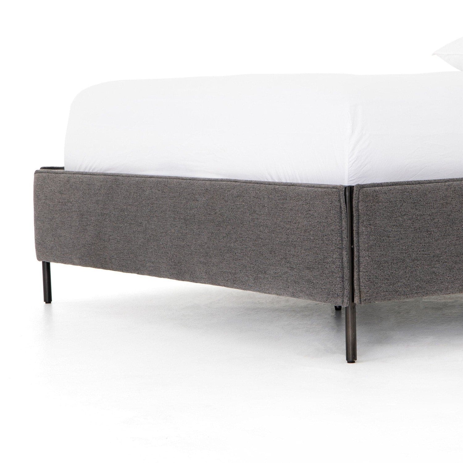 Leigh Upholstered Bed - San Remo Ash - Queen