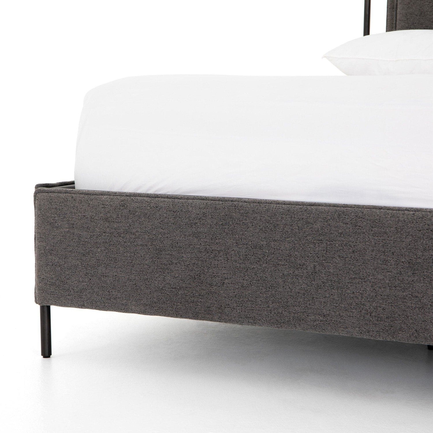 Leigh Upholstered Bed - San Remo Ash - Queen
