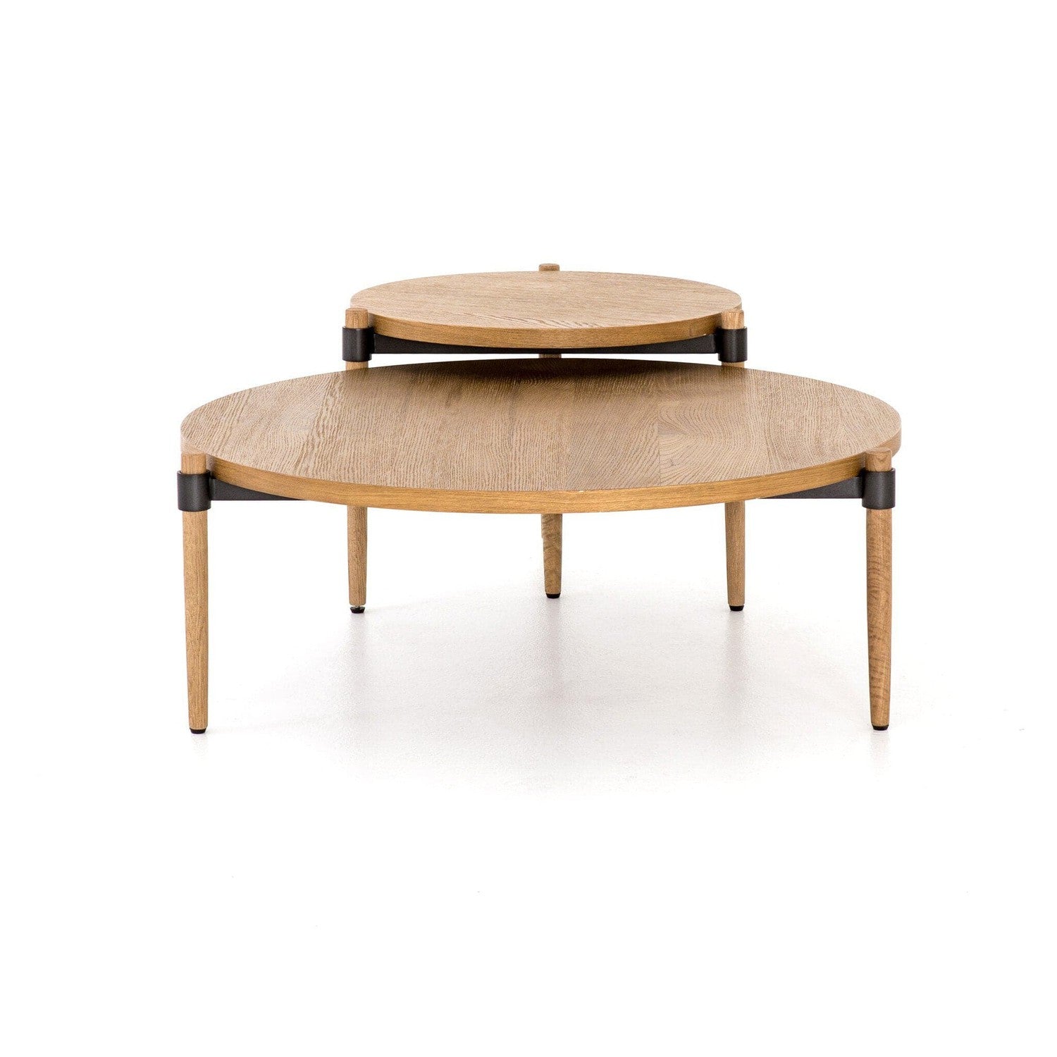 Holmes Coffee Table - Smoked Drift Oak Veneer
