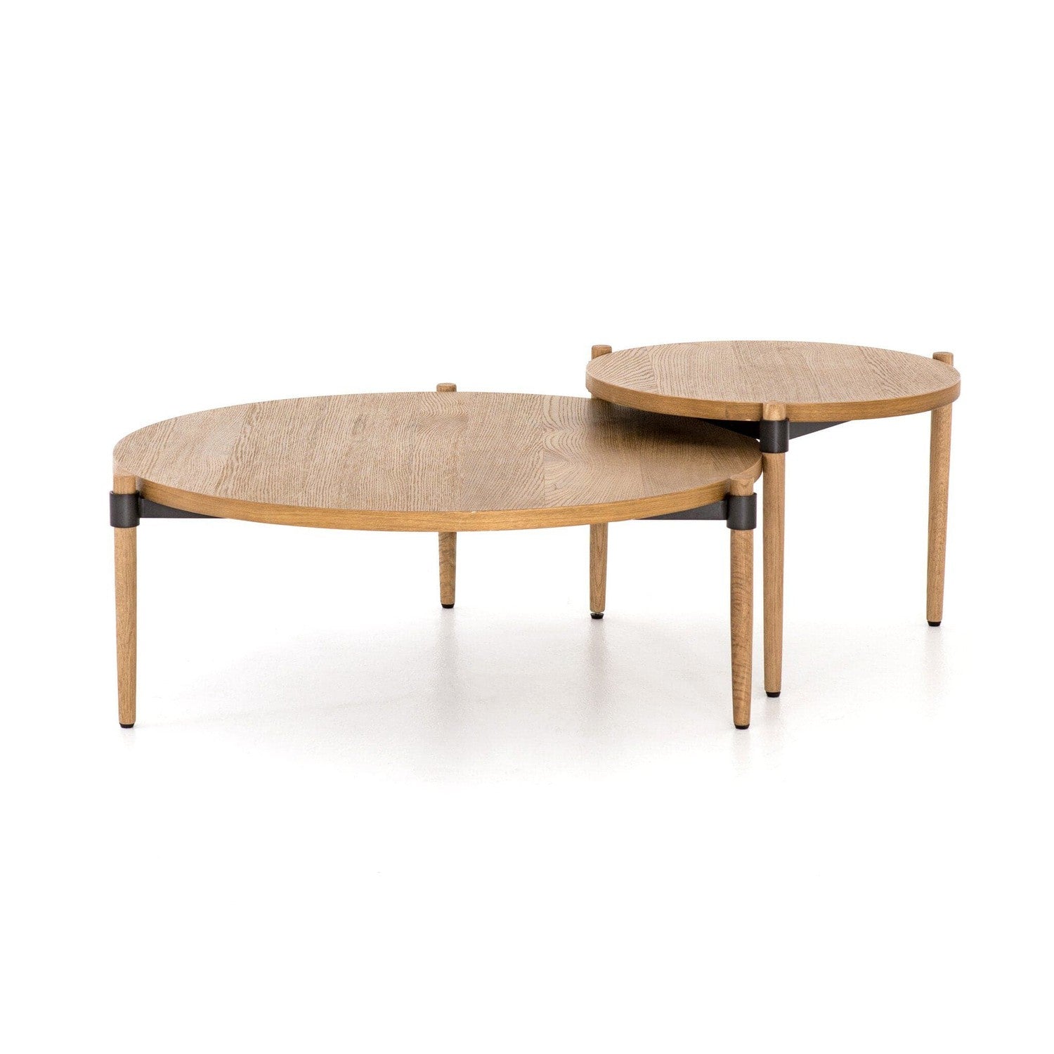 Holmes Coffee Table - Smoked Drift Oak Veneer