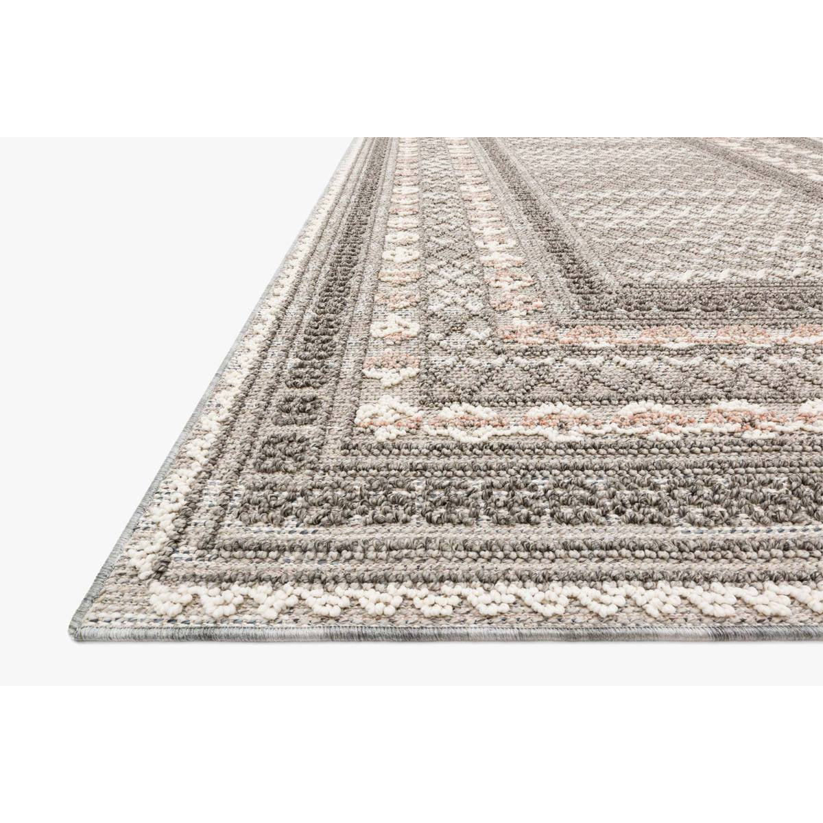 Cole COL-03 Grey / Multi Area Rug-Loloi-LOLOI-COLECOL-03GYML2134-Rugs2'-1" x 3'-4"-4-France and Son