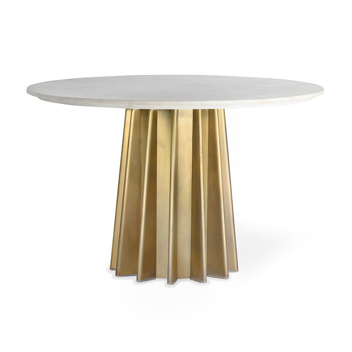 Shorefront Marble Dining Table-Union Home Furniture-UNION-DIN00019-Dining Tables-1-France and Son