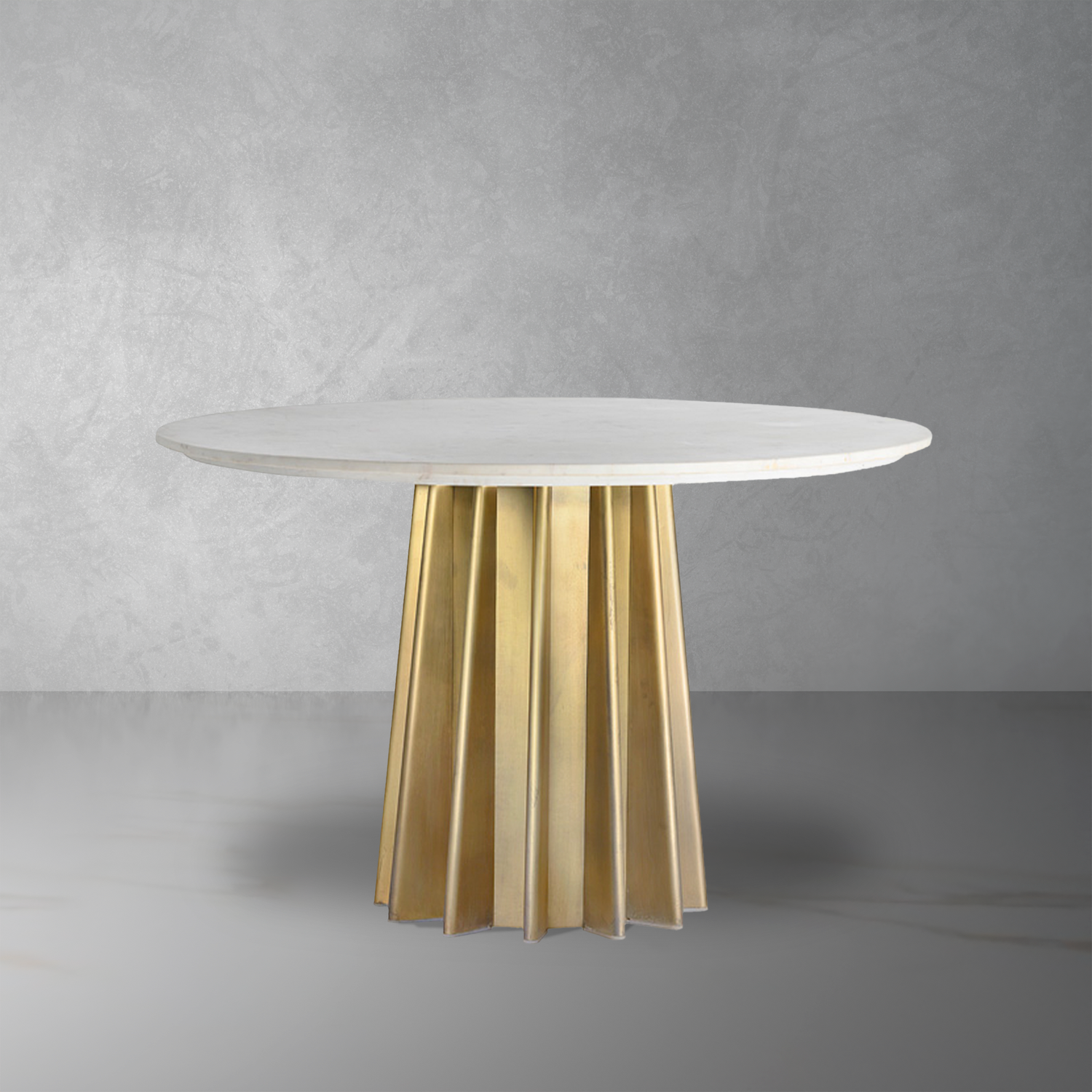 Shorefront Marble Dining Table-Union Home Furniture-STOCKR-UNION-DIN00019-Dining Tables-1-France and Son