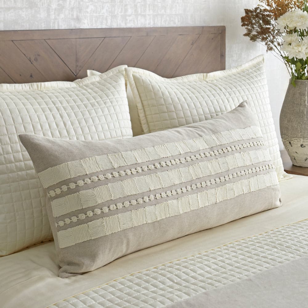 Echelon Pillow-Ann Gish-ANNGISH-PWEH3616-NAT-Pillows36"x16"-4-France and Son