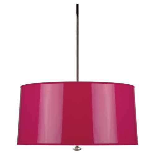 Penelope Pendant-Robert Abbey Fine Lighting-ABBEY-F808-PendantsFuchsia Ceramik-3-France and Son