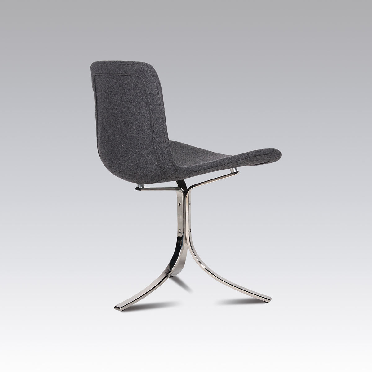 Poul Trio Chair - Dark Grey-France & Son-FB839GREY-Dining Chairs-3-France and Son