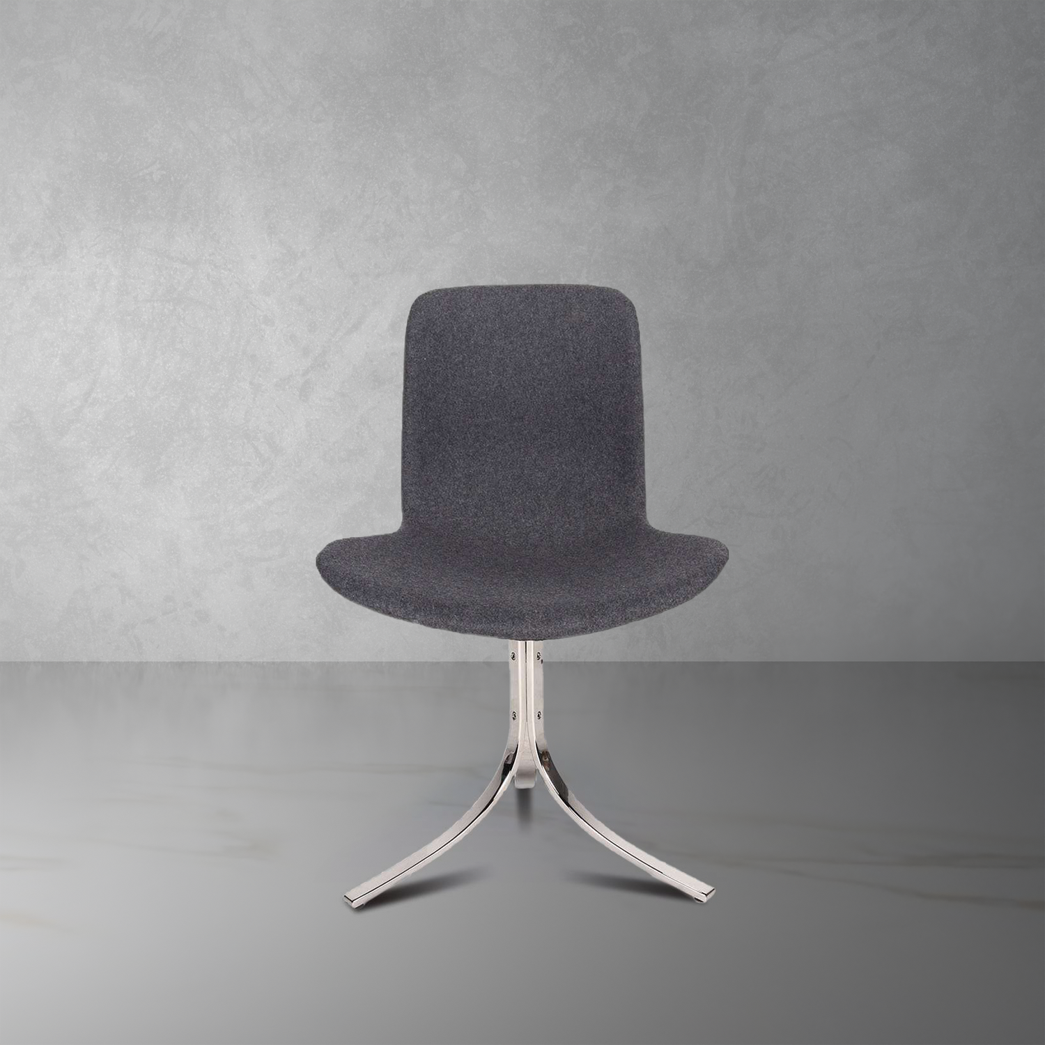 Poul Trio Chair - Dark Grey-France & Son-FB839GREY-Dining Chairs-1-France and Son