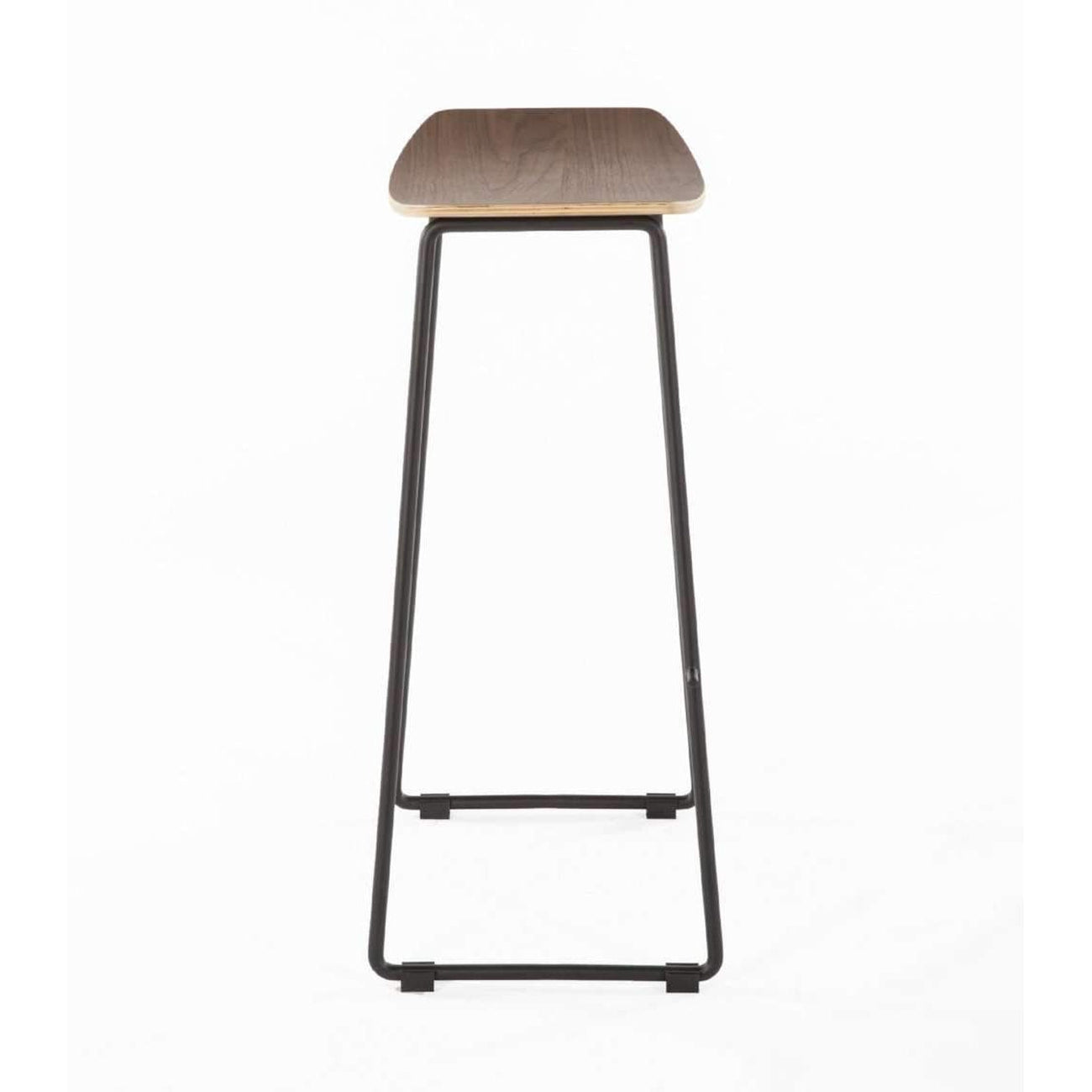 Dacey Bar stool-France & Son-FEB5015WALNUTB-Bar Stools-3-France and Son
