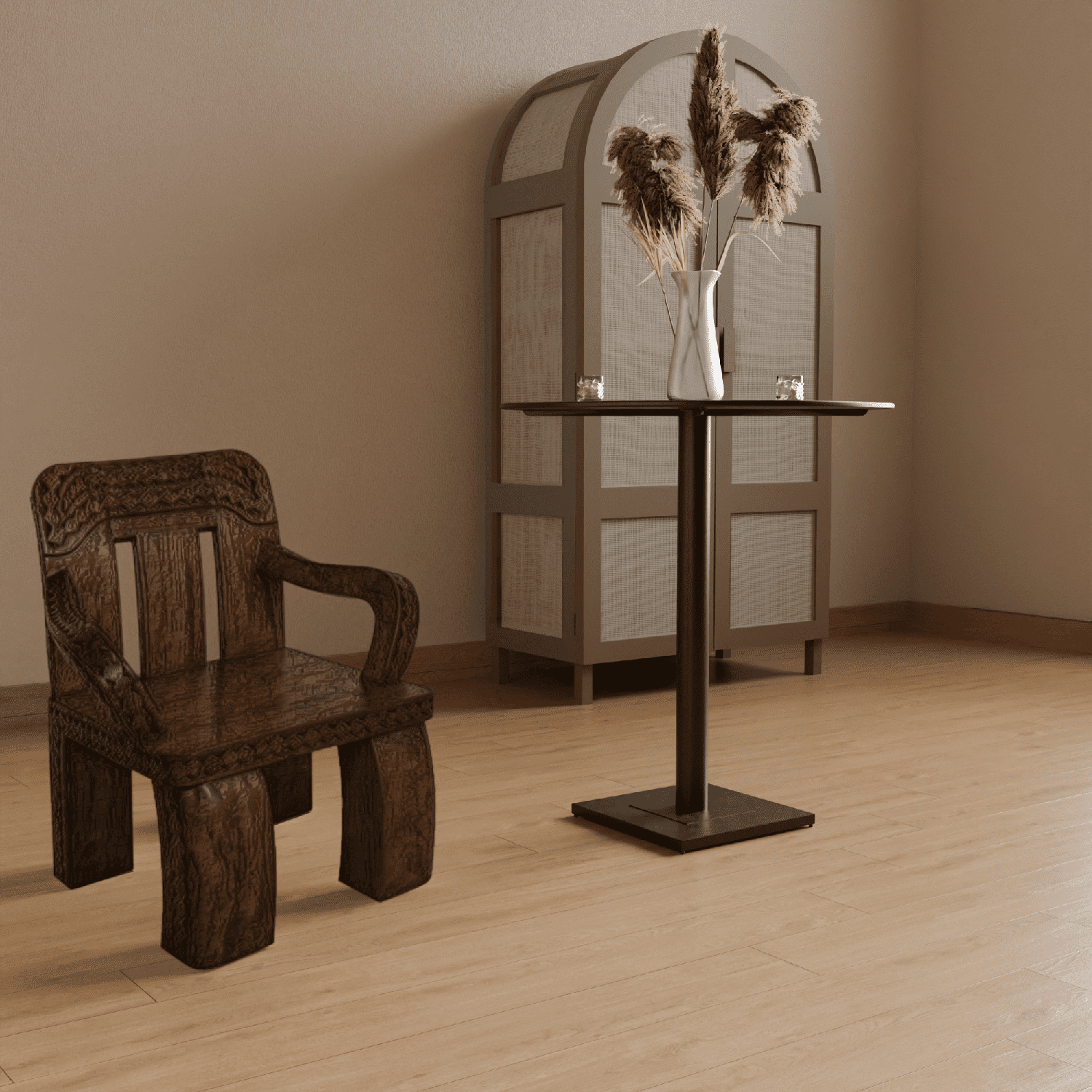 Brutalist Ezequiel Lounge Chair