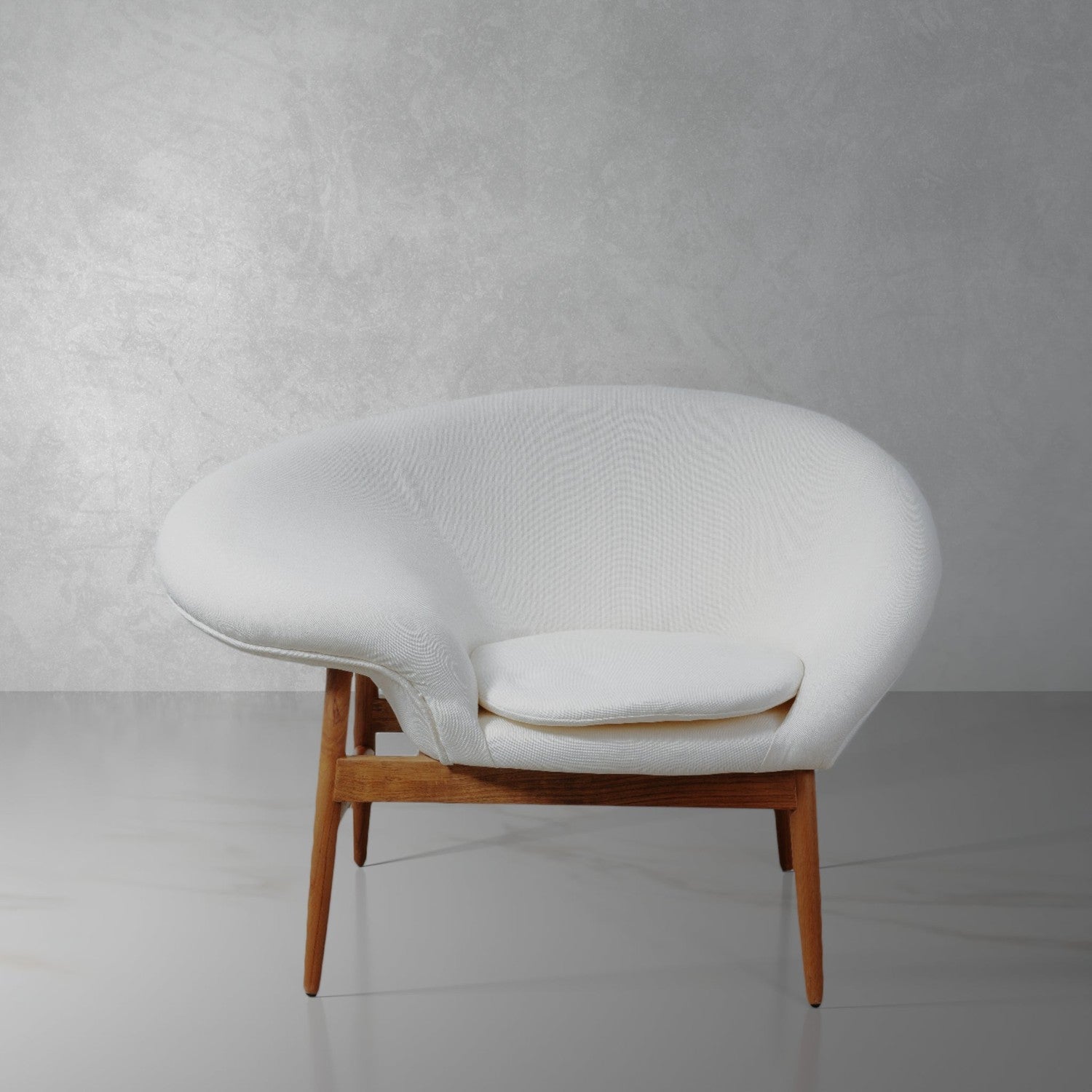 Broken Egg Lounge Chair-France & Son-FL1363L-Lounge ChairsLeft-1-France and Son