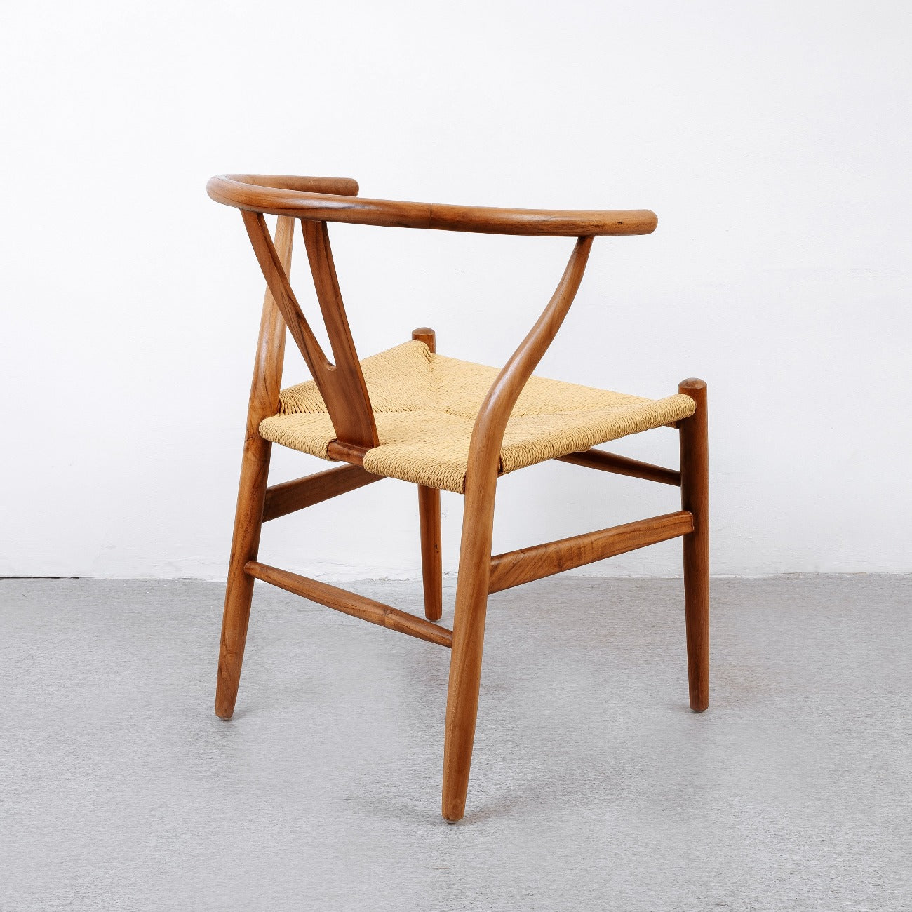 Wishbone Chair-France & Son-FL1380GREY-Dining ChairsGrey Wash-5-France and Son