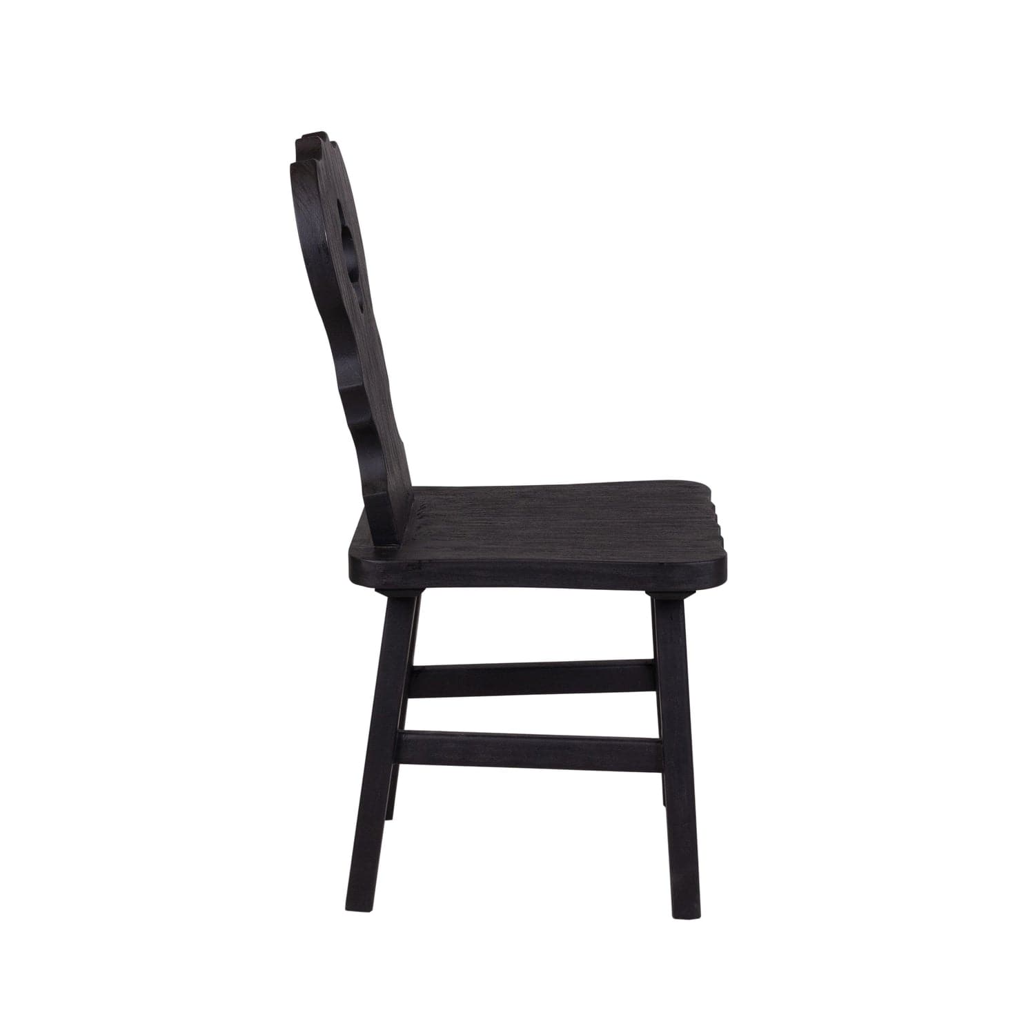 Bishop Dining Chair-France & Son-FL1394BLK-7-France and Son