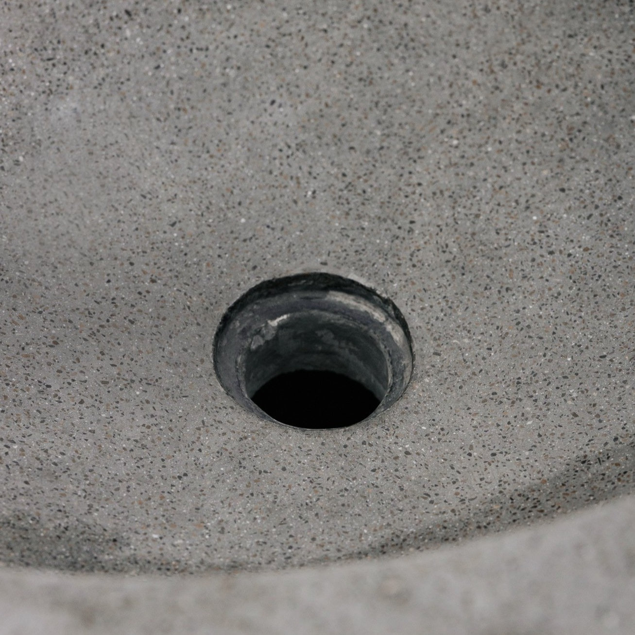 Alani Stone Pedestal Sink-France & Son-FL1605GREY-Bathroom Sinks-6-France and Son