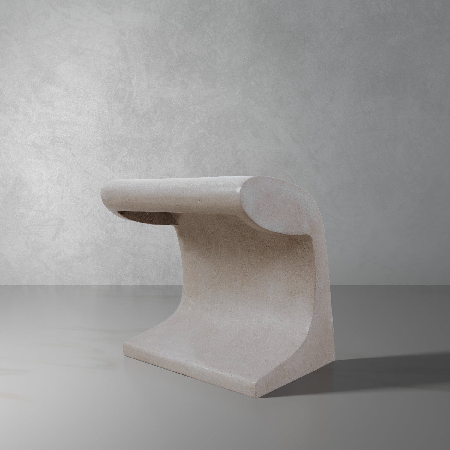 Le Corbusier Concrete Sculpture-France & Son-FL8003-Floor Lamps-1-France and Son