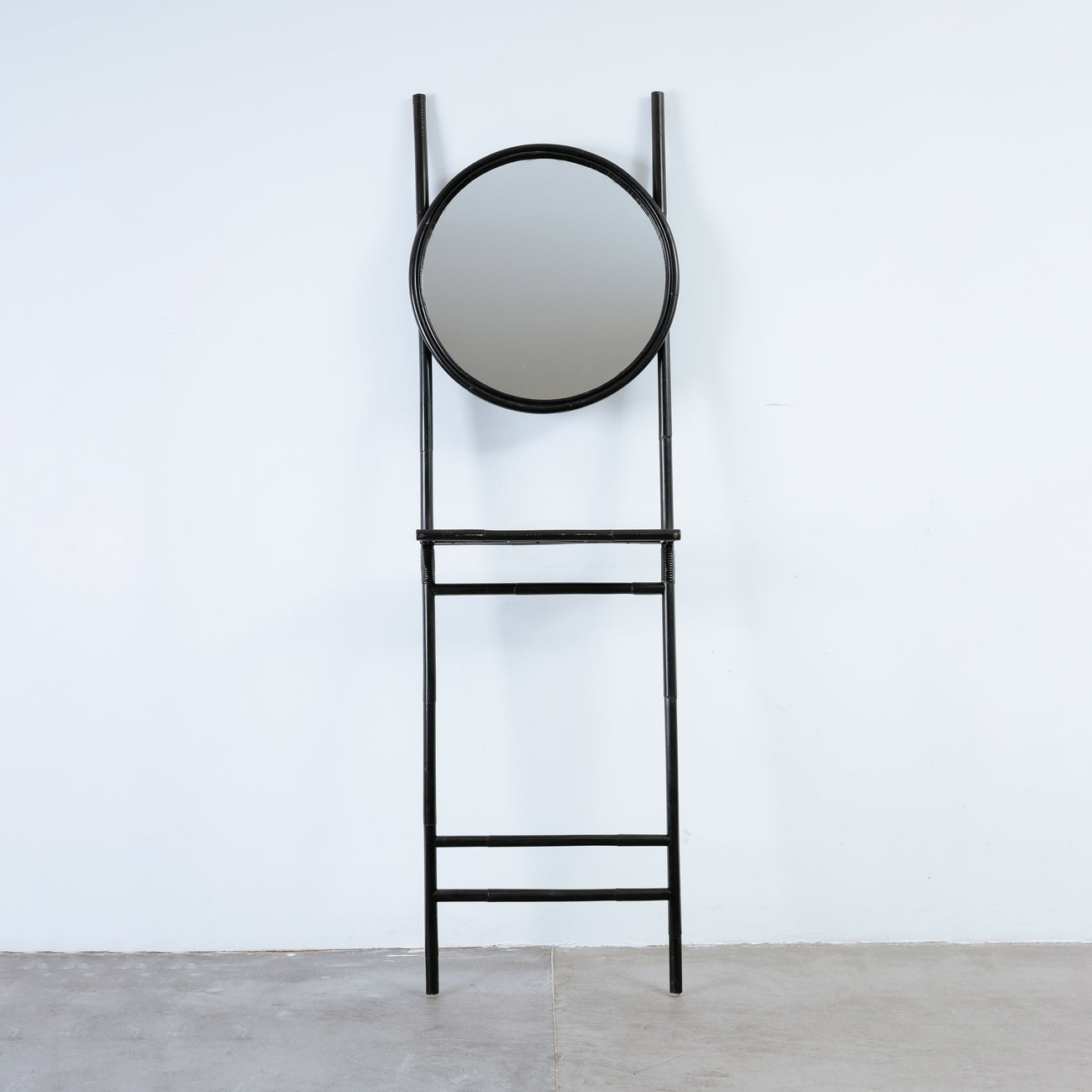 Aleida Standing Entry Mirror with Shelf-France & Son-FL9052-Mirrors-1-France and Son