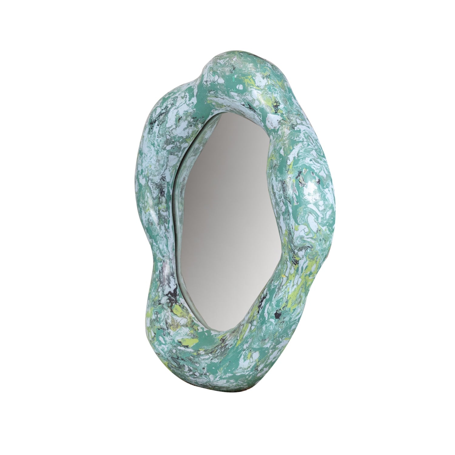 Joleen Wall Mirror-France & Son-FL9058PINK-MirrorsPink-11-France and Son