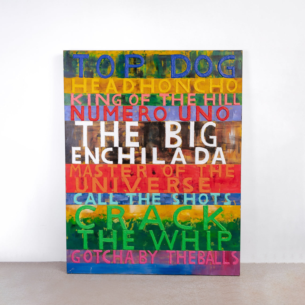 The Big Enchilada Oil on Canvas-France & Son-FL9107-Wall Art-1-France and Son