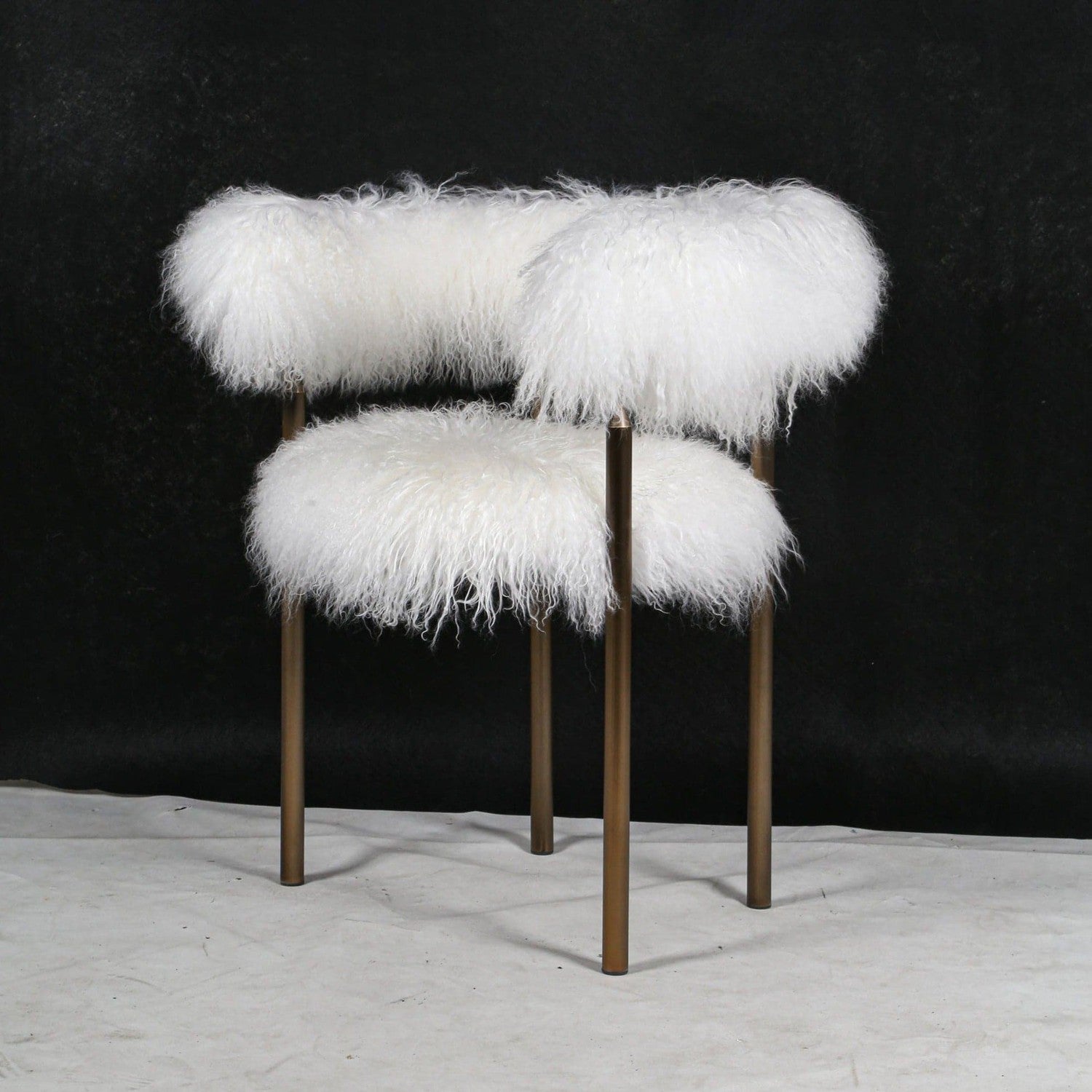 Lunde Mongolian Sheepskin Chair