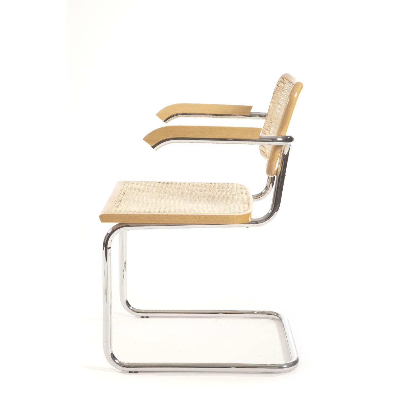 Italian Cesca Armchairs-France & Son-FSC119NTRL-Dining ChairsSingle-Natural-4-France and Son