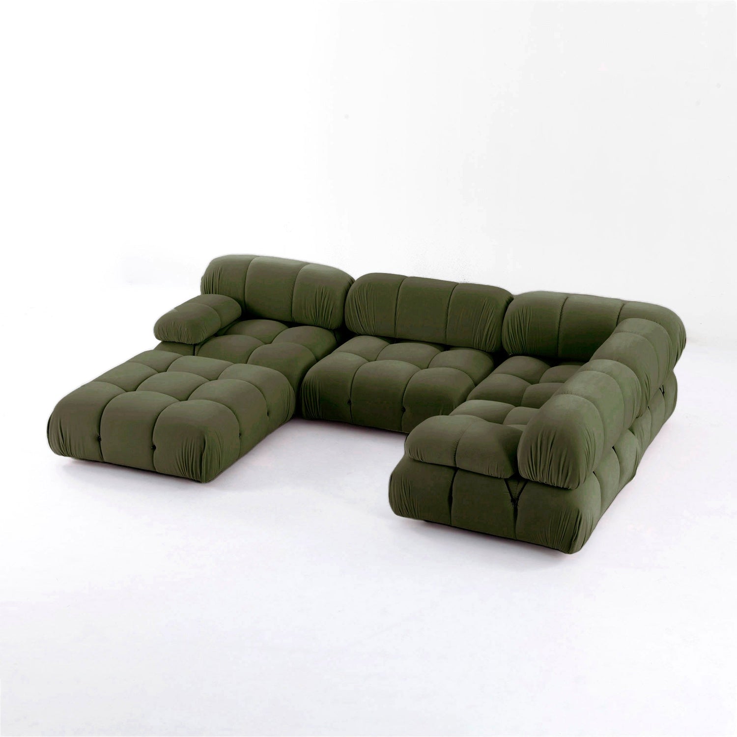 Bellini Sectional Sofa Set-France & Son-FYS076OWHT-ARM-ARM-OTT-Sectionals2pc + Ottoman-Off White Boucle-12-France and Son