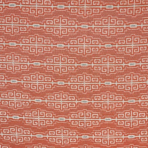 Fretwork Pillow w/ Trim-Ann Gish-ANNGISH-PWFW2424T-MEL-BeddingMelon-4-France and Son