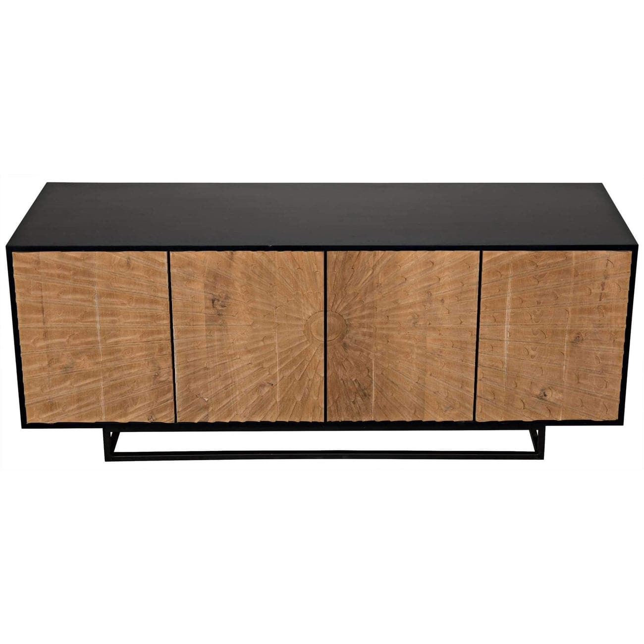 Ra Sideboard-Noir-NOIR-GCON280HBT-Sideboards & Credenzas-4-France and Son