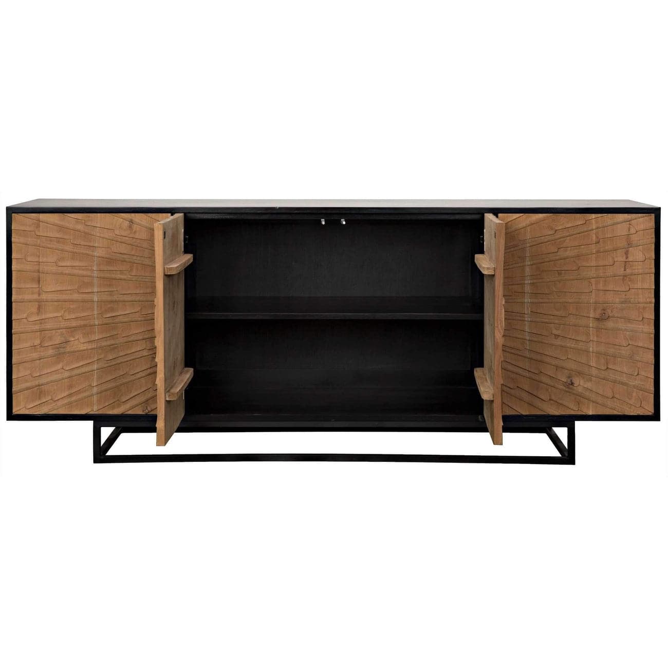 Ra Sideboard-Noir-NOIR-GCON280HBT-Sideboards & Credenzas-2-France and Son