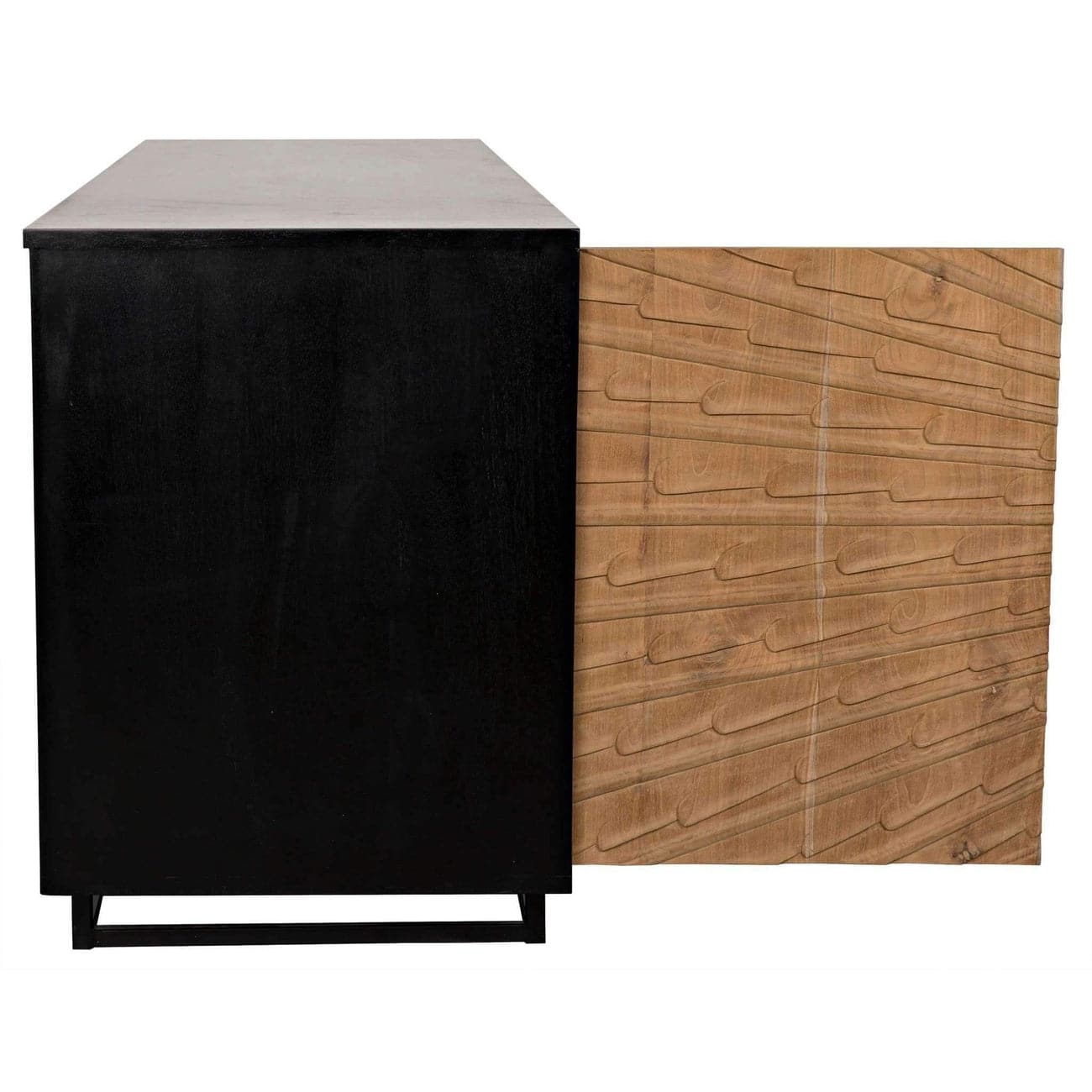 Ra Sideboard-Noir-NOIR-GCON280HBT-Sideboards & Credenzas-6-France and Son