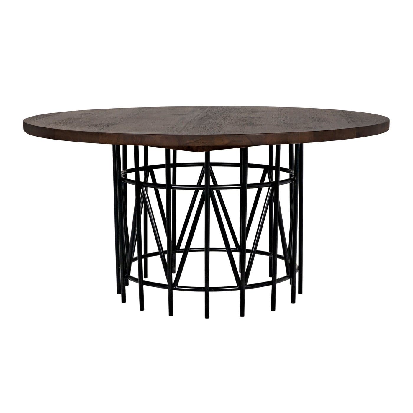 Silberman Dining Table-Noir-NOIR-GTAB573DW-Dining Tables-1-France and Son