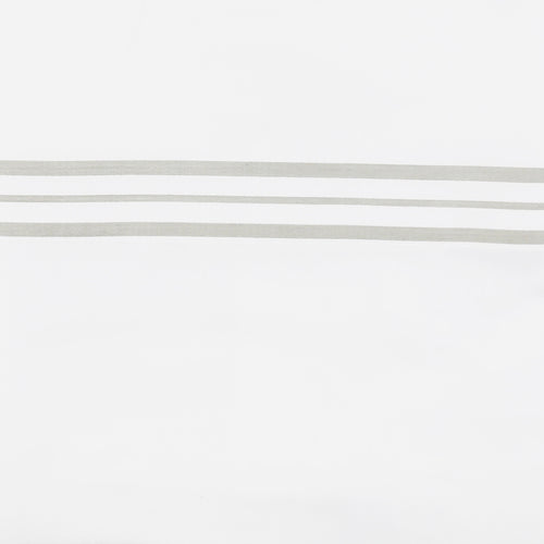 Hem Stripe Sheet Set-Ann Gish-ANNGISH-YSETSSCSCK-WHI-GRY-BeddingWhite Grey-Cal King-7-France and Son