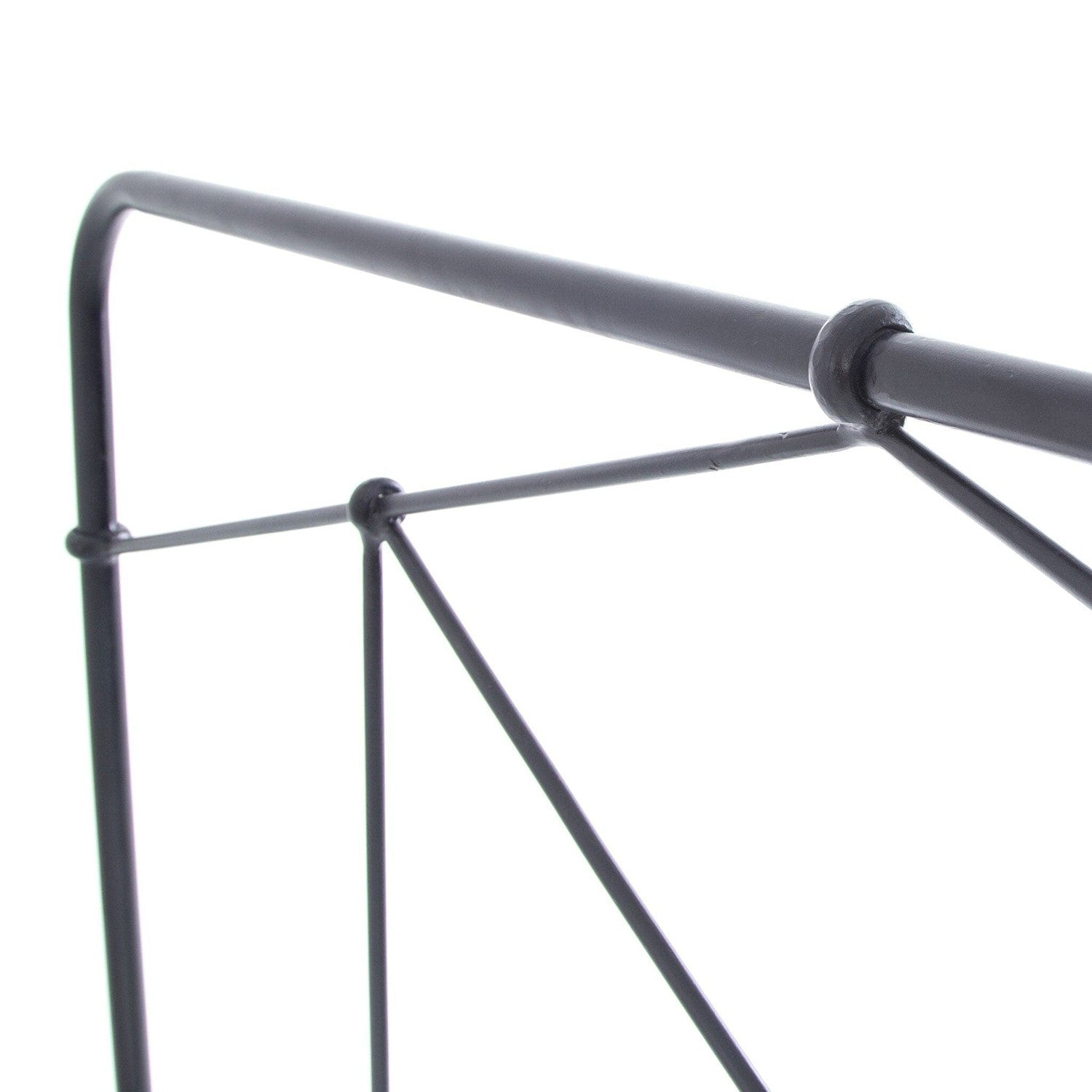 Casey Bed - Sandblasted Vintage Black- King