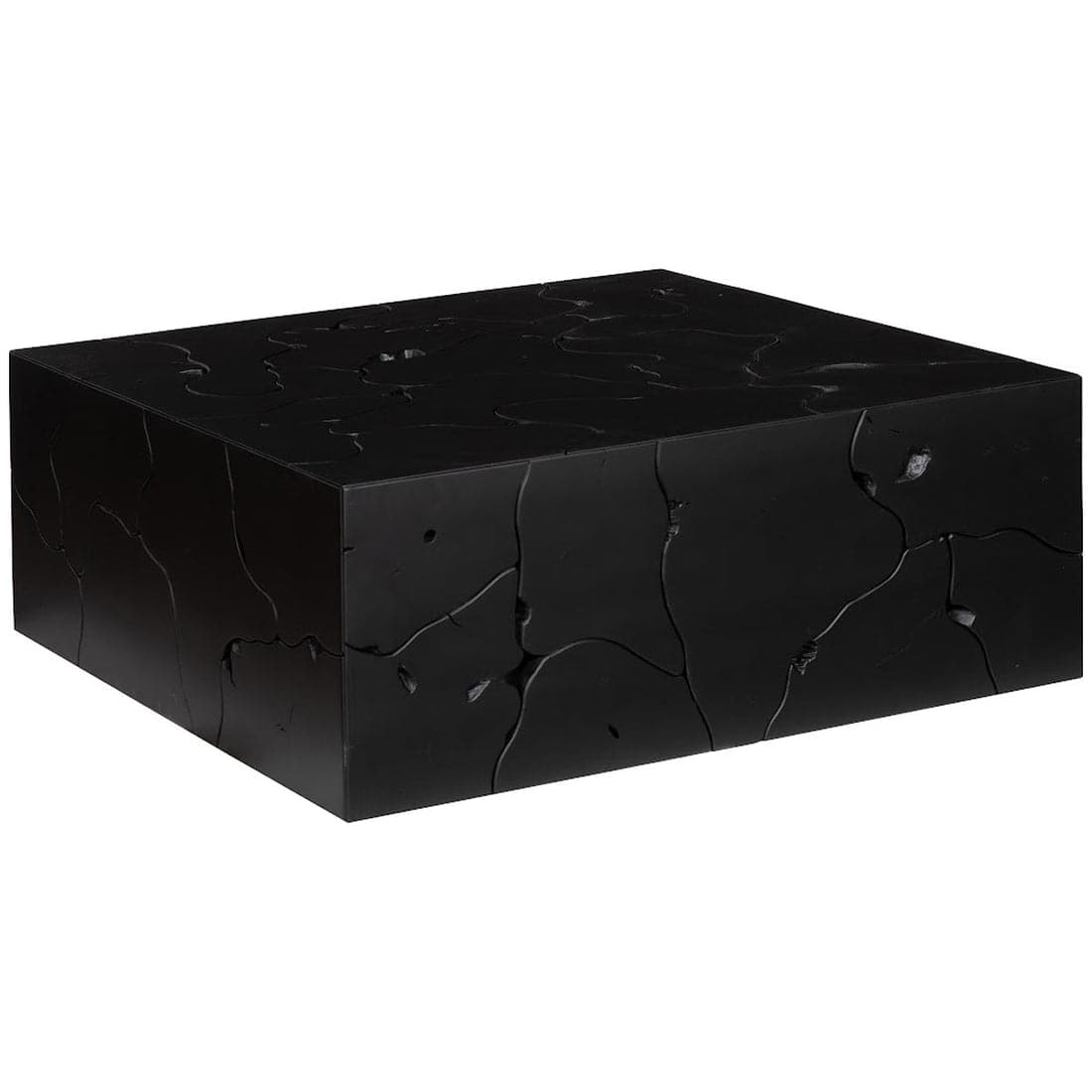 Teak Slice Coffee Table, Square