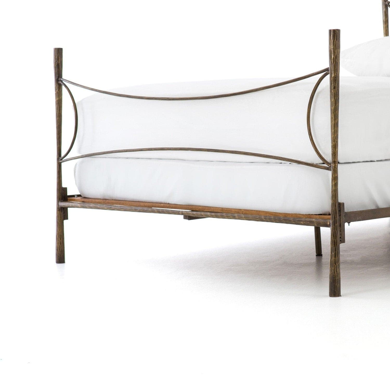 Westwood Bed - Antique Brass- King