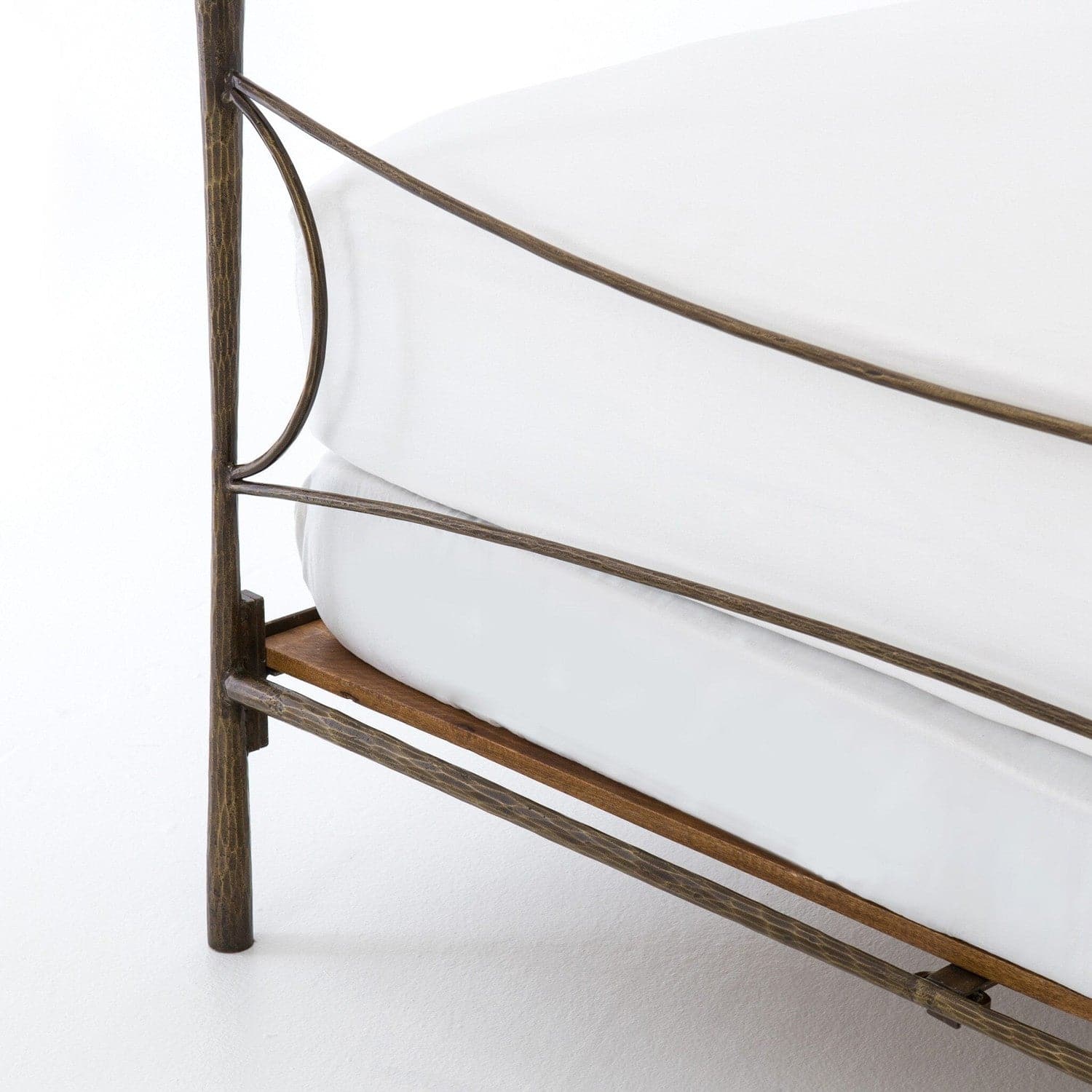 Westwood Bed - Antique Brass - Queen