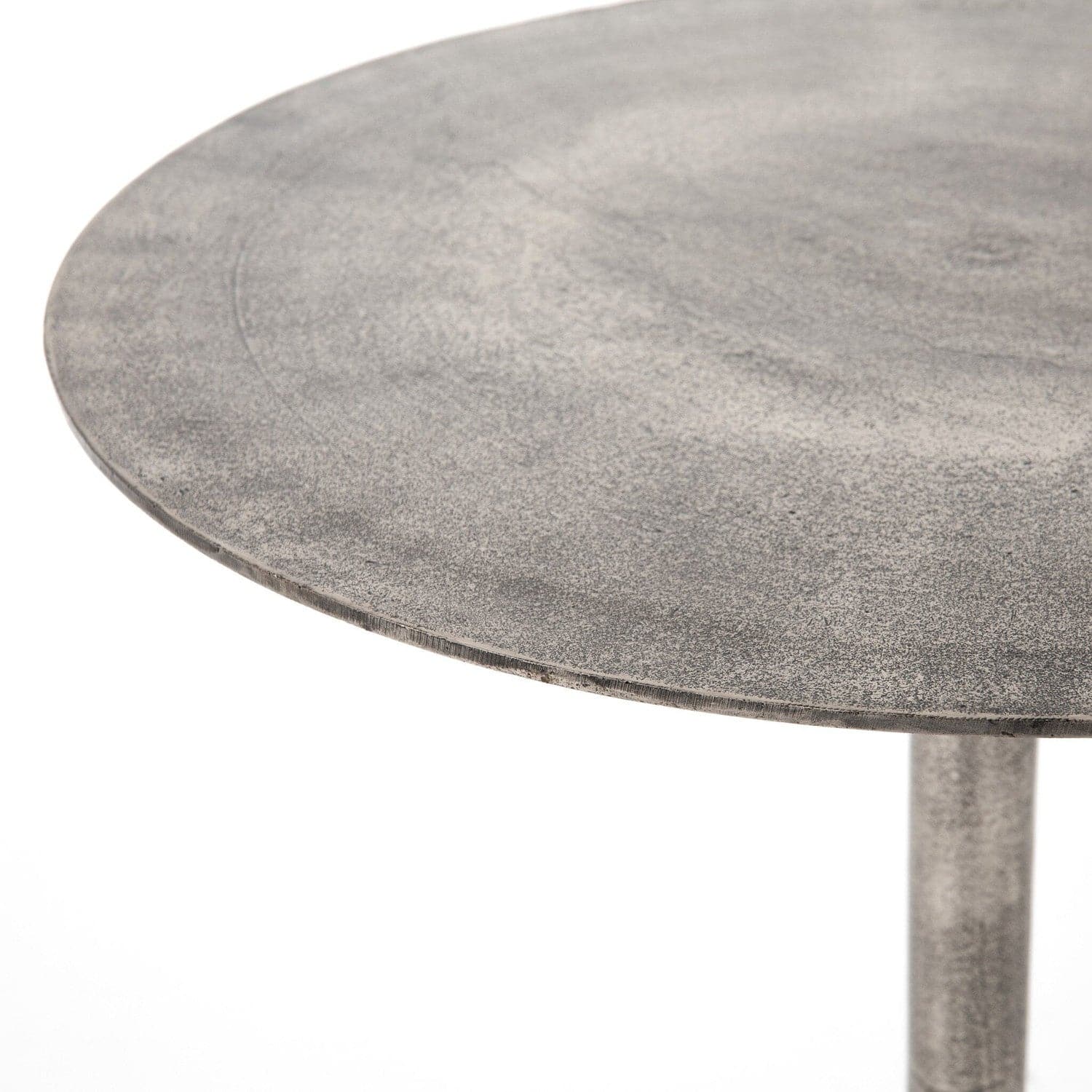 Simone Bar + Counter Table - Raw Antique Nickel