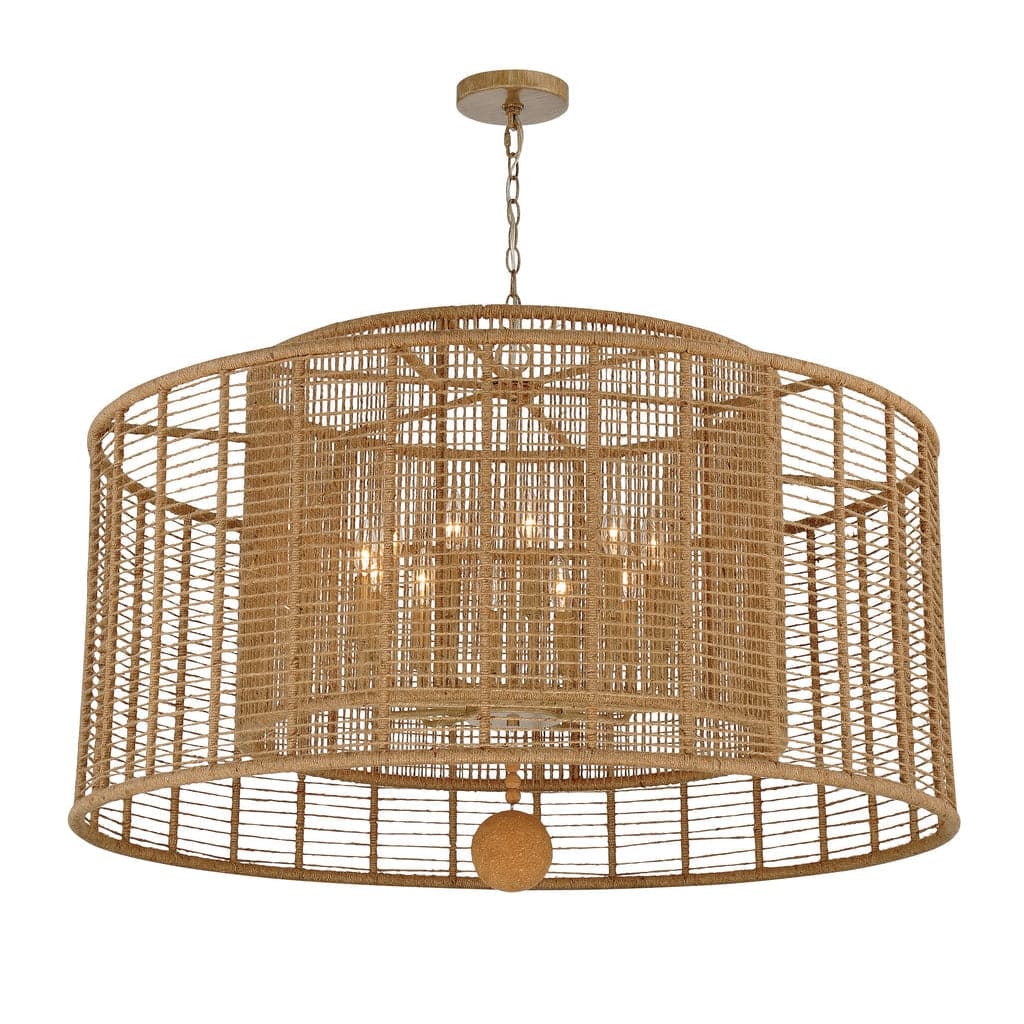 Jayna 12 Light Chandelier-Crystorama Lighting Company-CRYSTO-JAY-A5009-BS-Chandeliers-2-France and Son