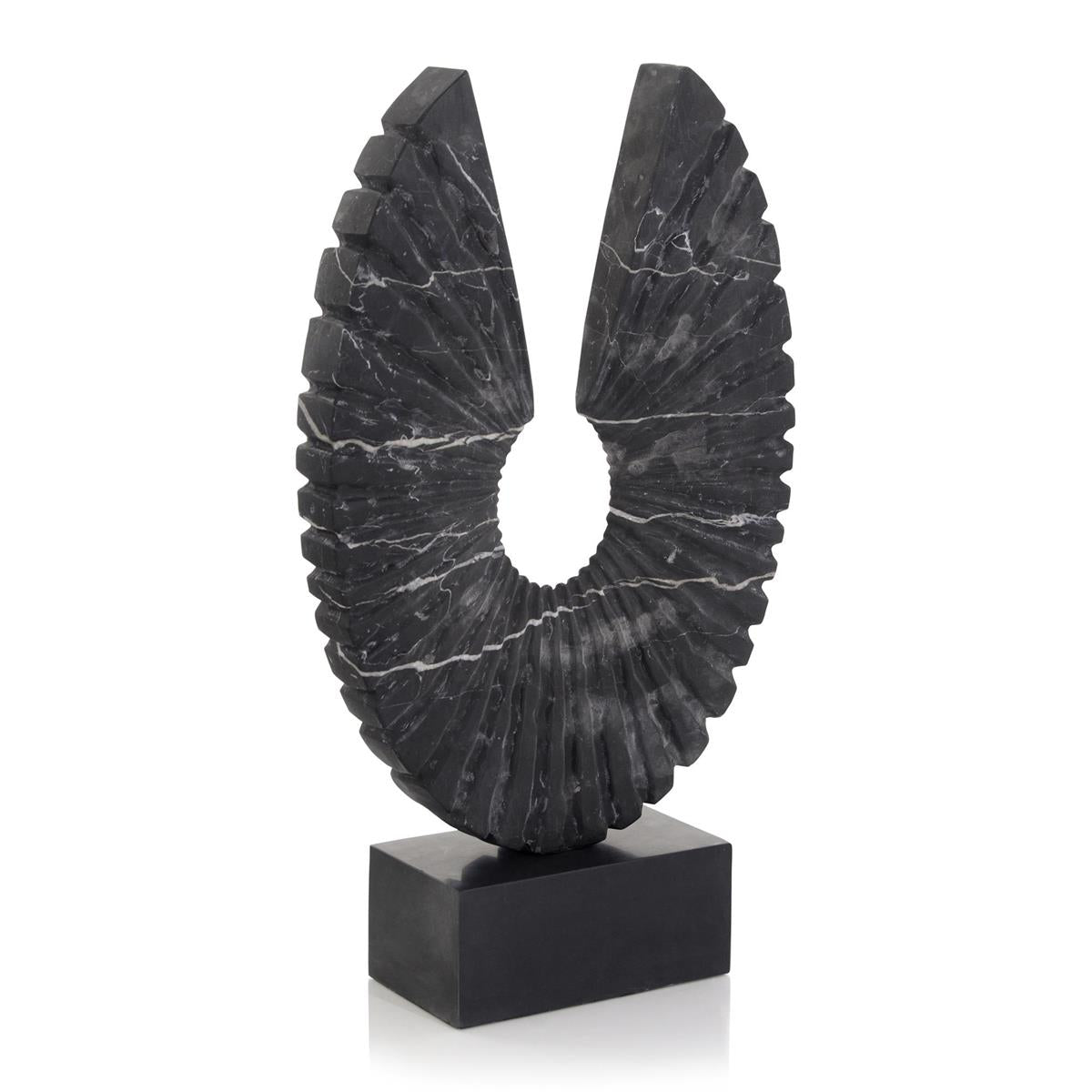 Black Marble Sculpture I-John Richard-JR-JRA-13278-Decorative Objects-1-France and Son