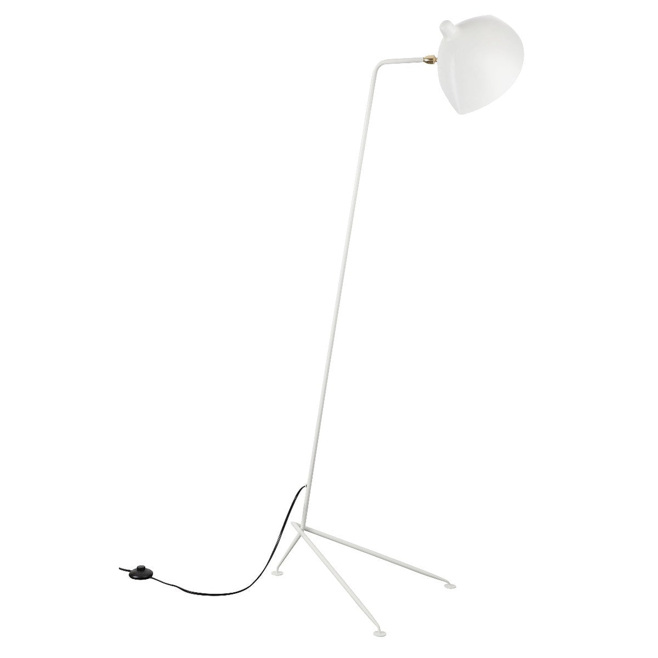 Mid Century MFL-1 Floor Lamp-France & Son-LBF022WHT-Floor LampsWhite-4-France and Son
