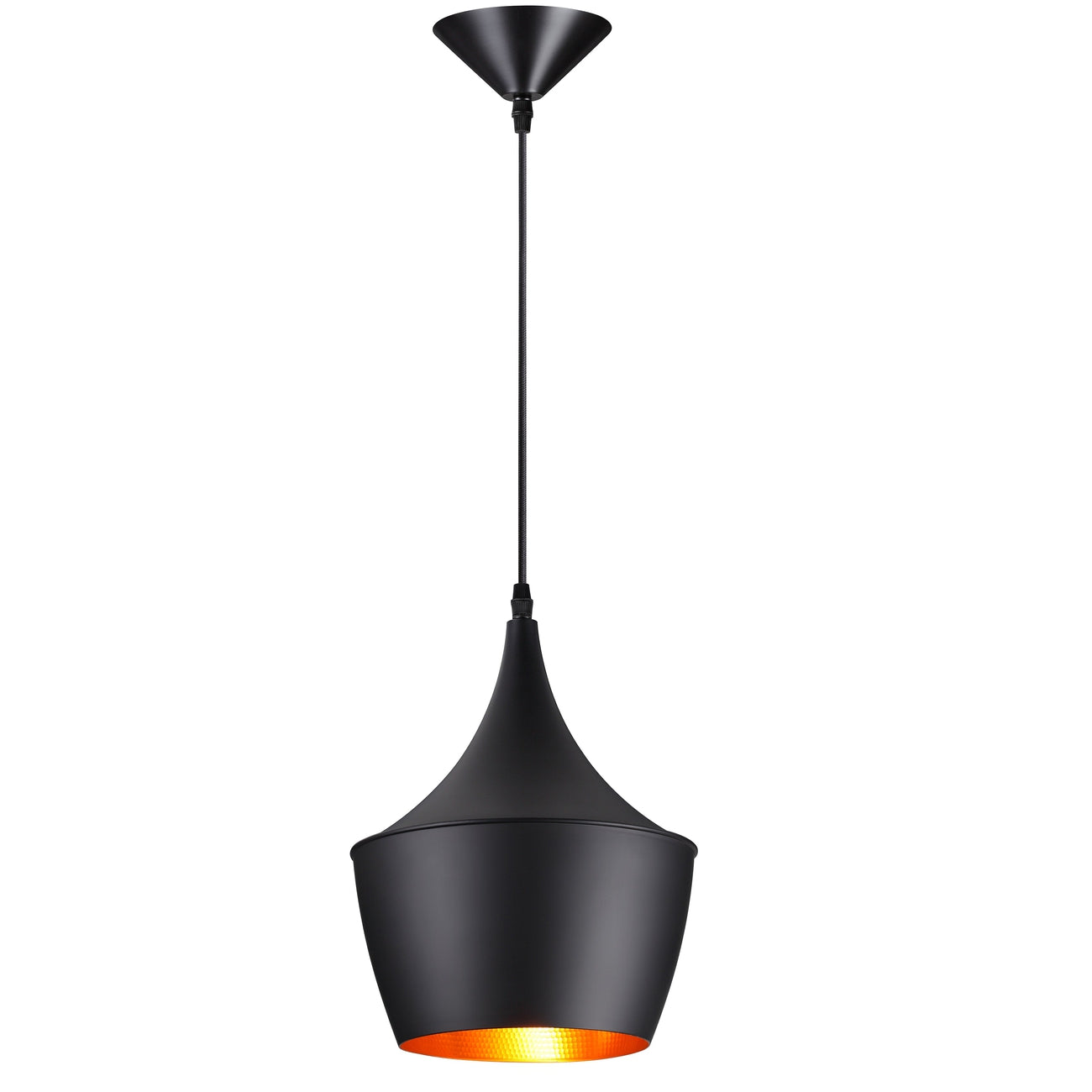 Beat Light Fat-France & Son-LBC2001BLK-Pendants-1-France and Son