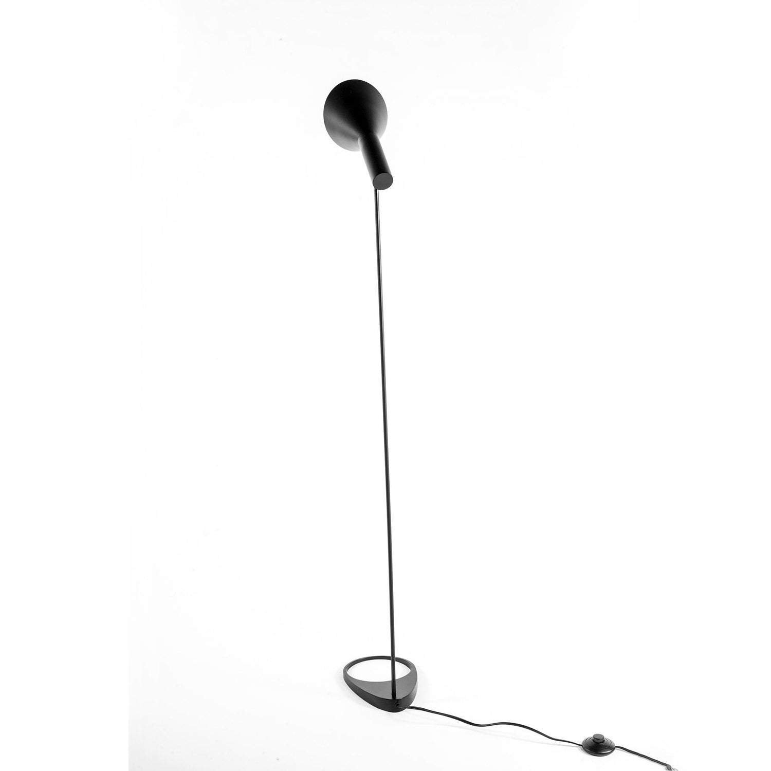 Mid Century AJ Floor Lamp-France & Son-LBF002BLACK-Floor LampsBlack-2-France and Son
